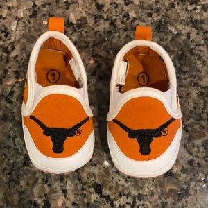 University of Texas UT baby shoes